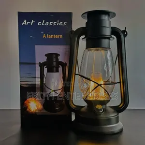 USB Solar Lamp Vintage
