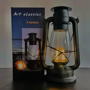 USB Solar Lamp Vintage
