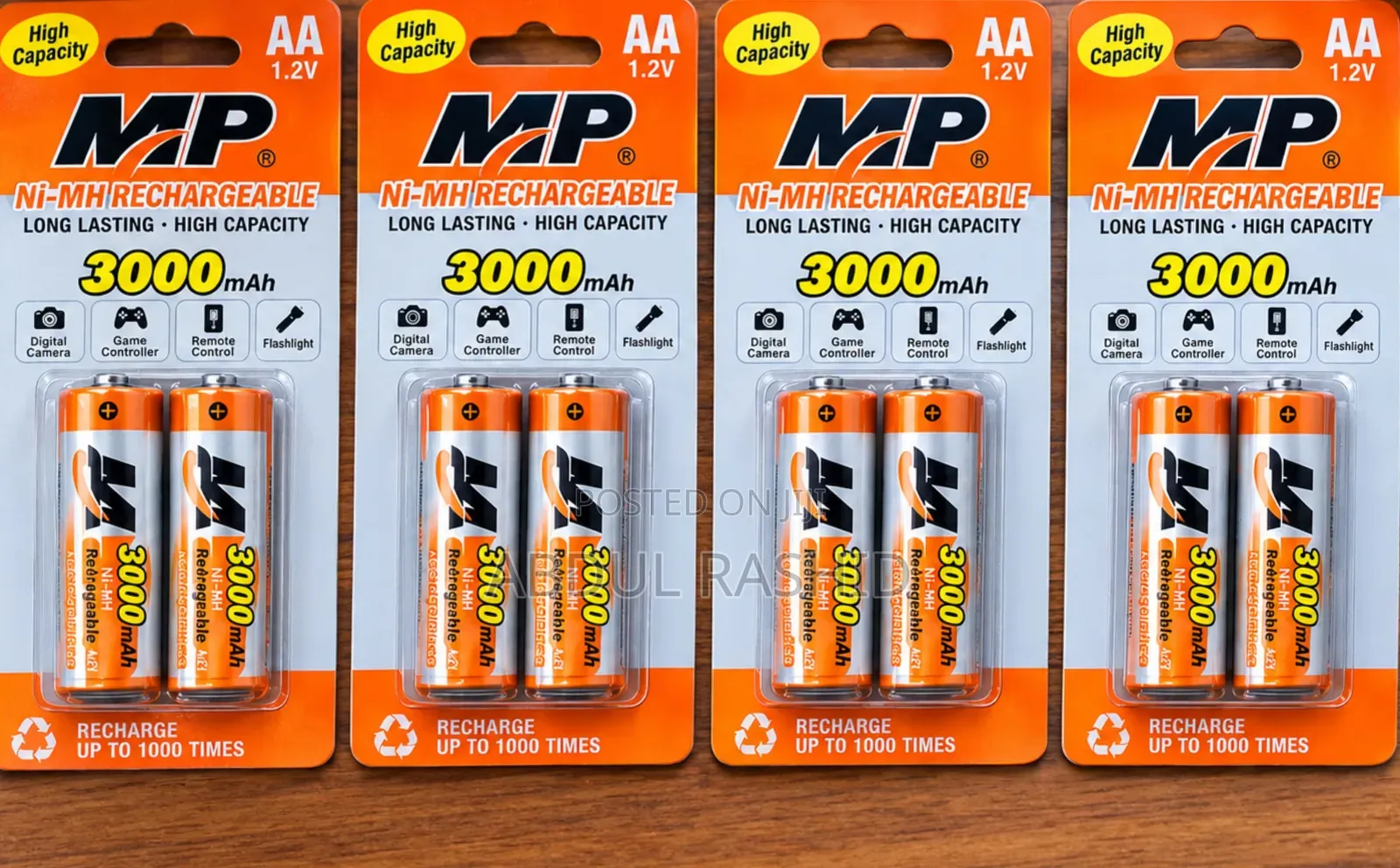 MP Rechargeable Batteries AA