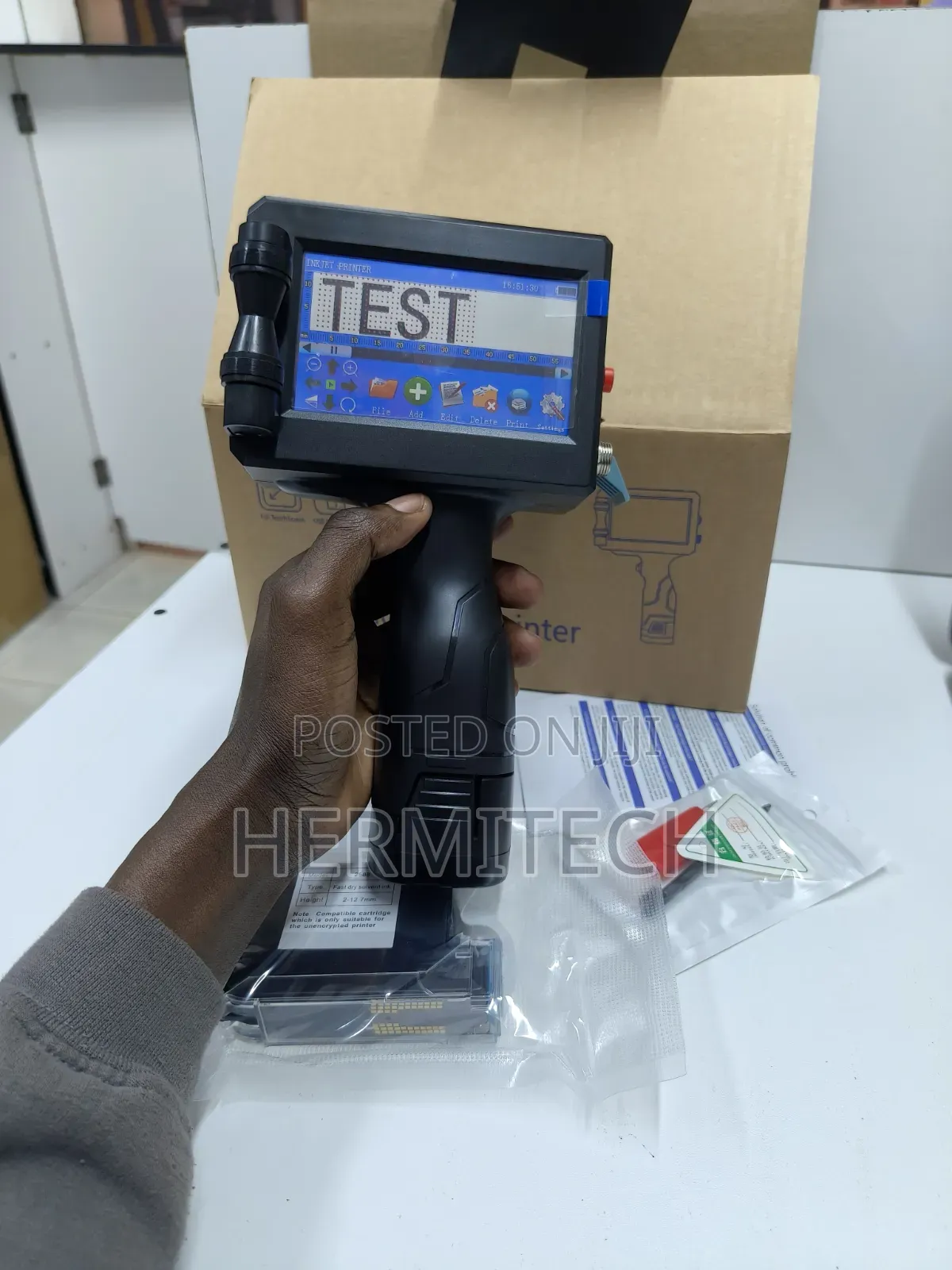 Easy-to-Use Handheld Inkjet Coding Printer for Businesses