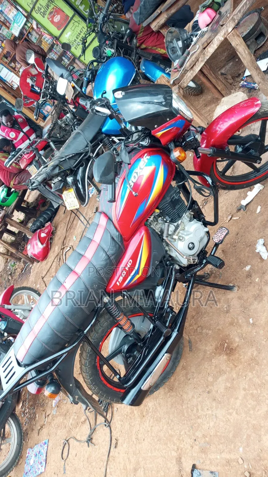 Bajaj Boxer 150 UG 2024 Red