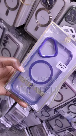 Electroplated Clear MagSafe Case for iPhone 17