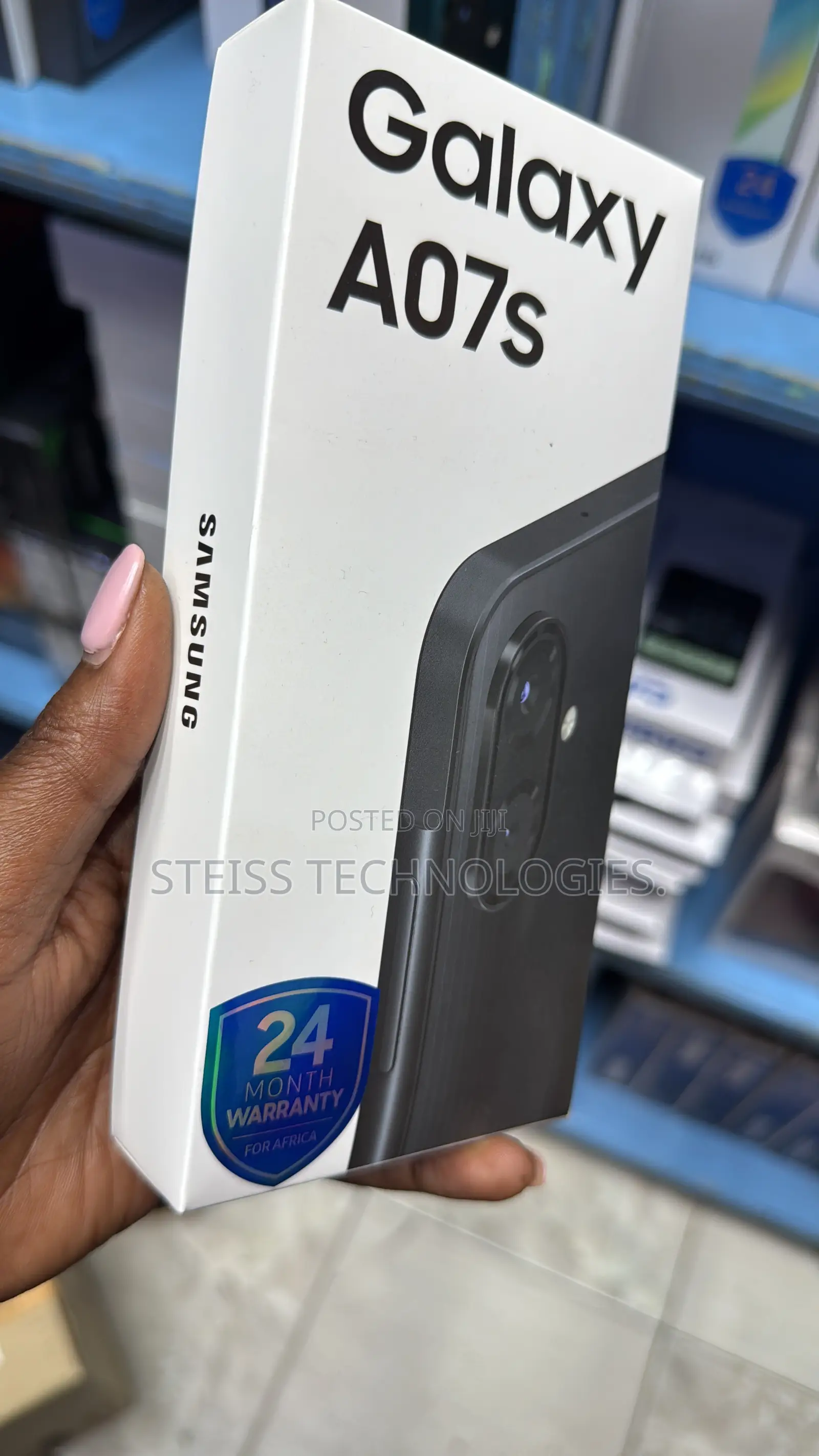 New Samsung Galaxy A07s 64 GB Black