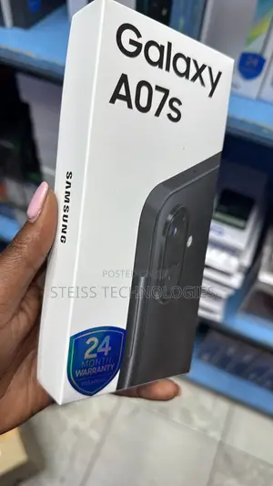 New Samsung Galaxy A07s 64 GB Black