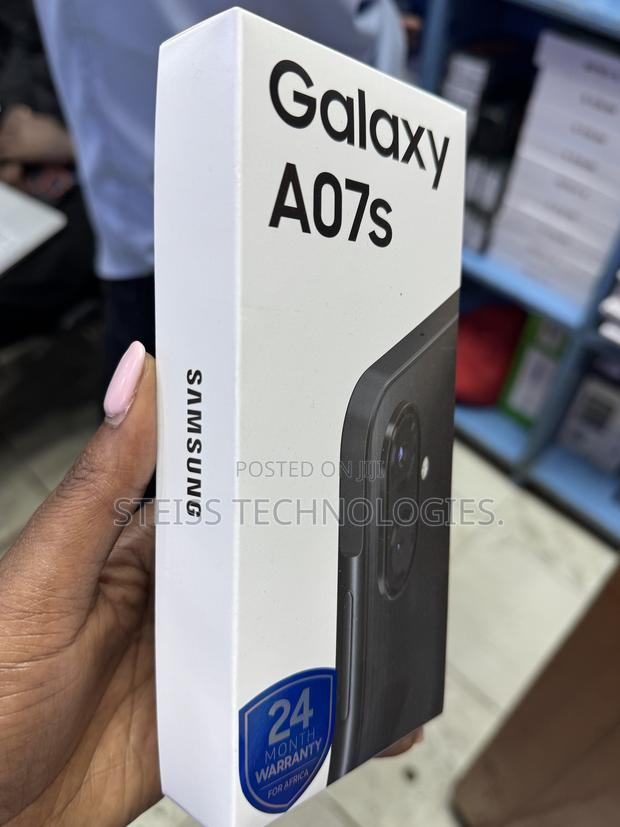 New Samsung Galaxy A07s 64 GB Black - thumbnail 5