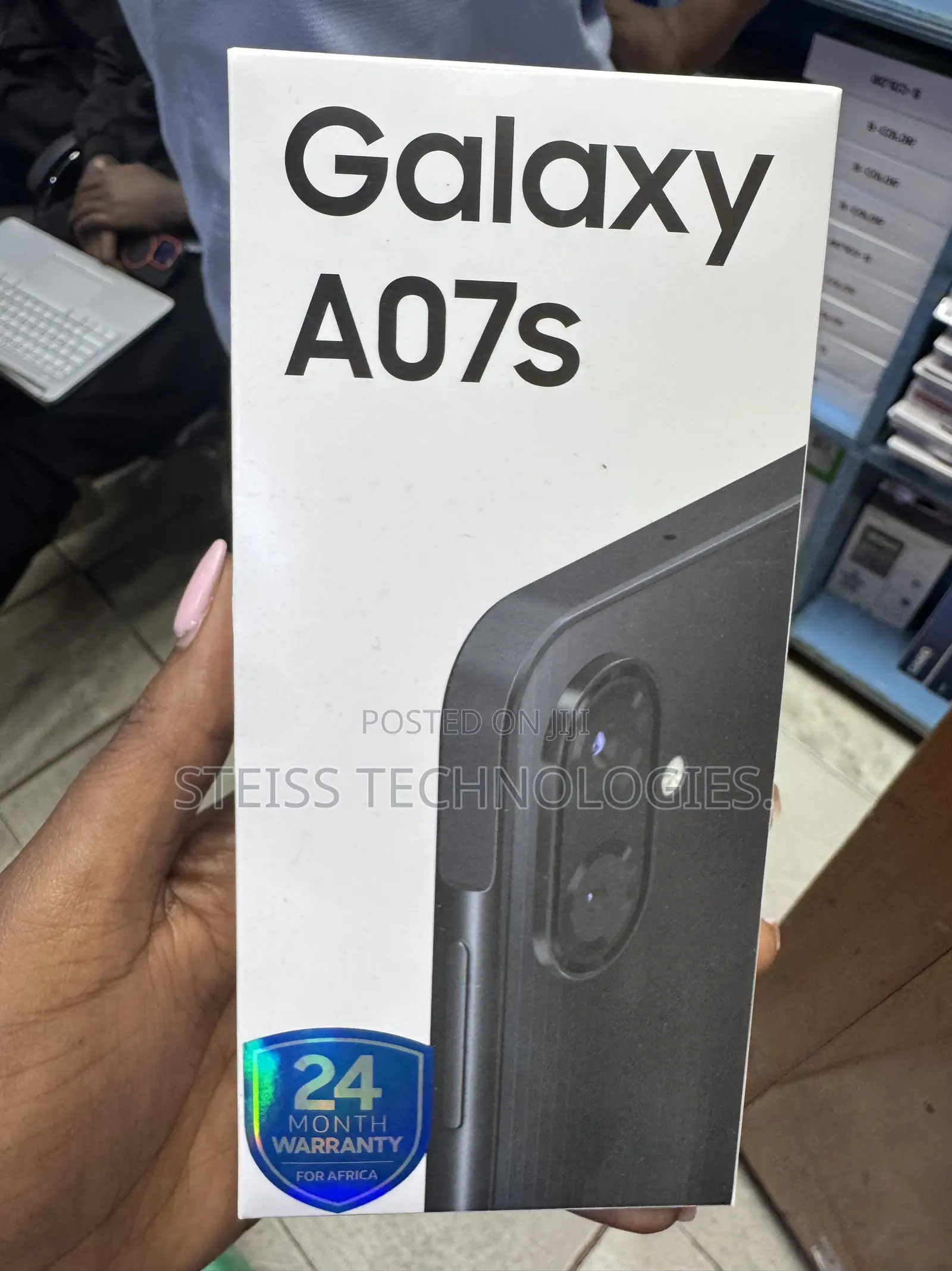 New Samsung Galaxy A07s 64 GB Black