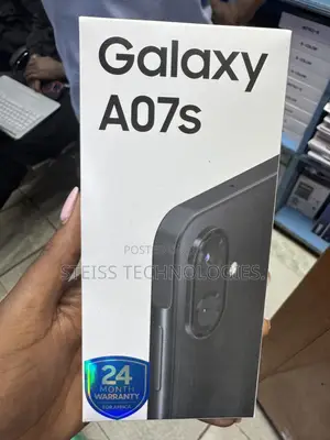New Samsung Galaxy A07s 64 GB Black