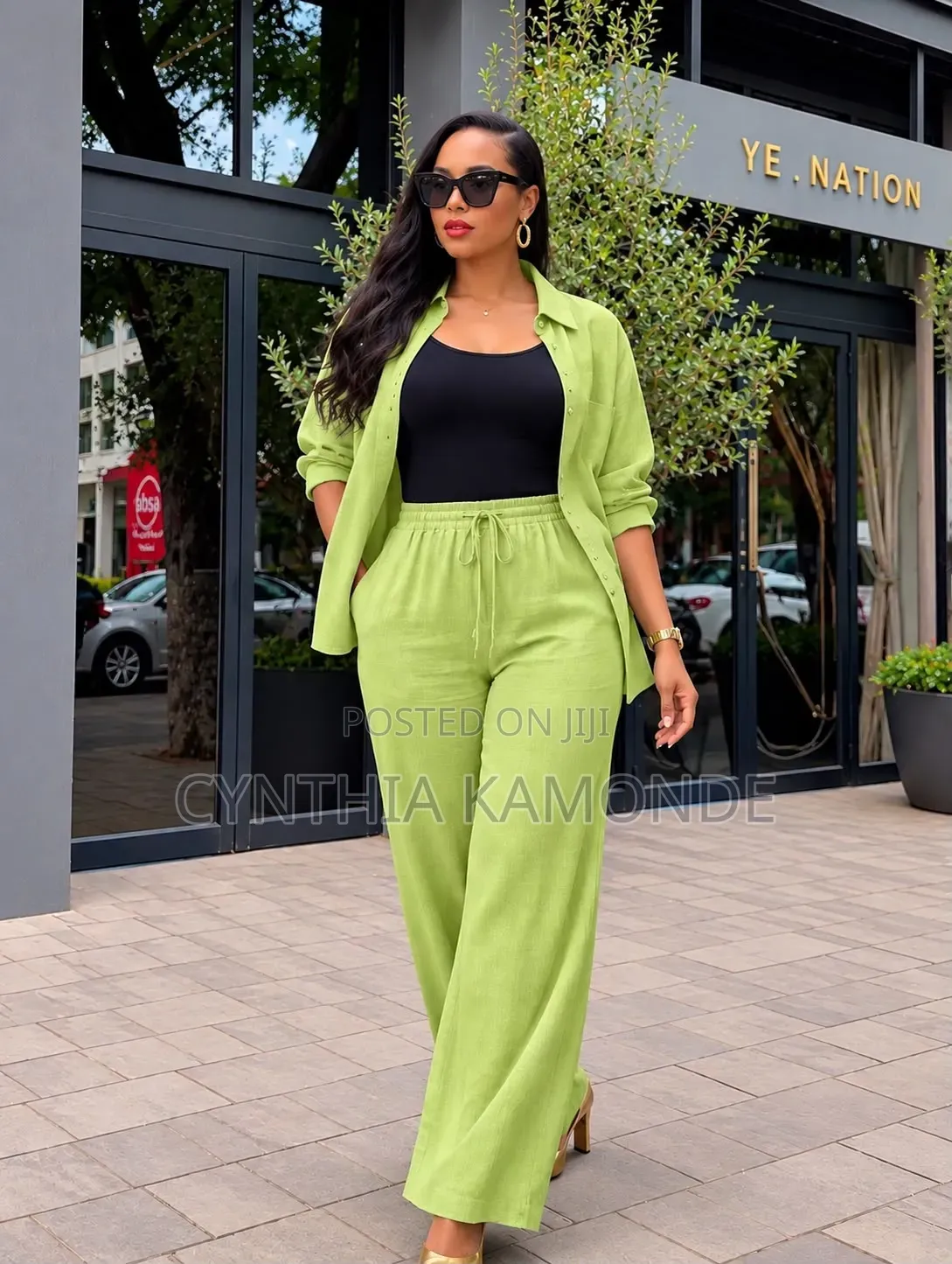 Linen Three Piece Set
