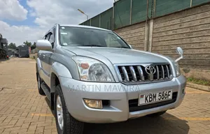 Toyota Land Cruiser Prado 2004 Silver