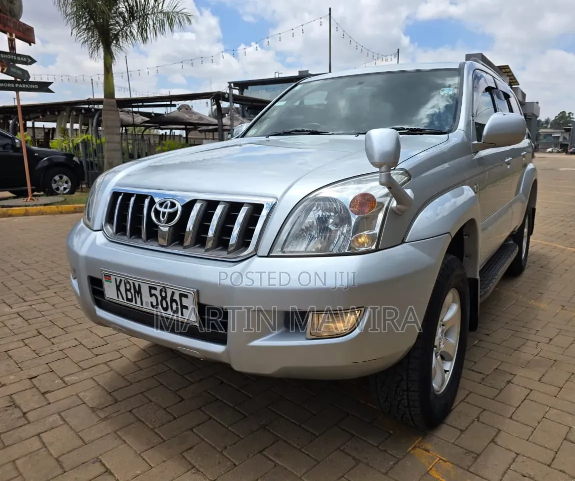 Toyota Land Cruiser Prado 2004 Silver
