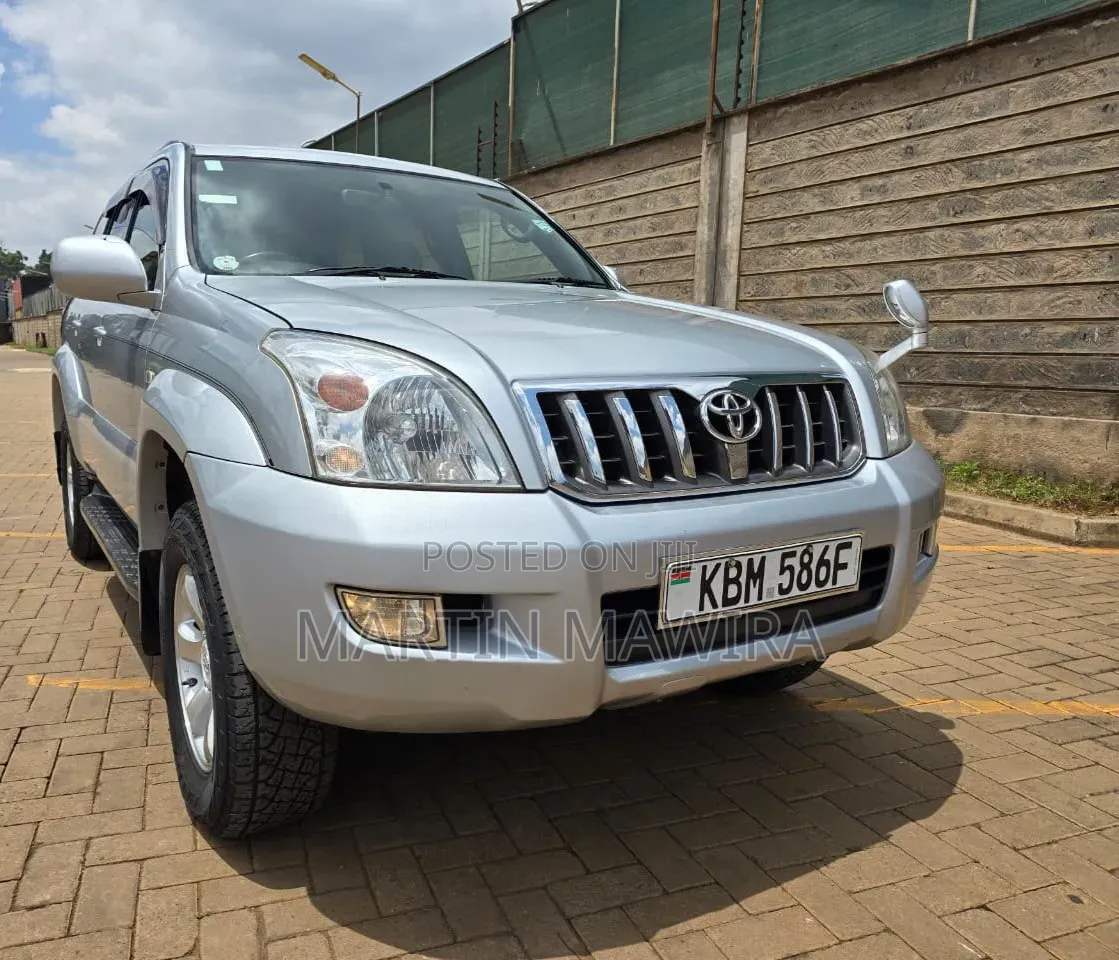 Toyota Land Cruiser Prado 2004 Silver