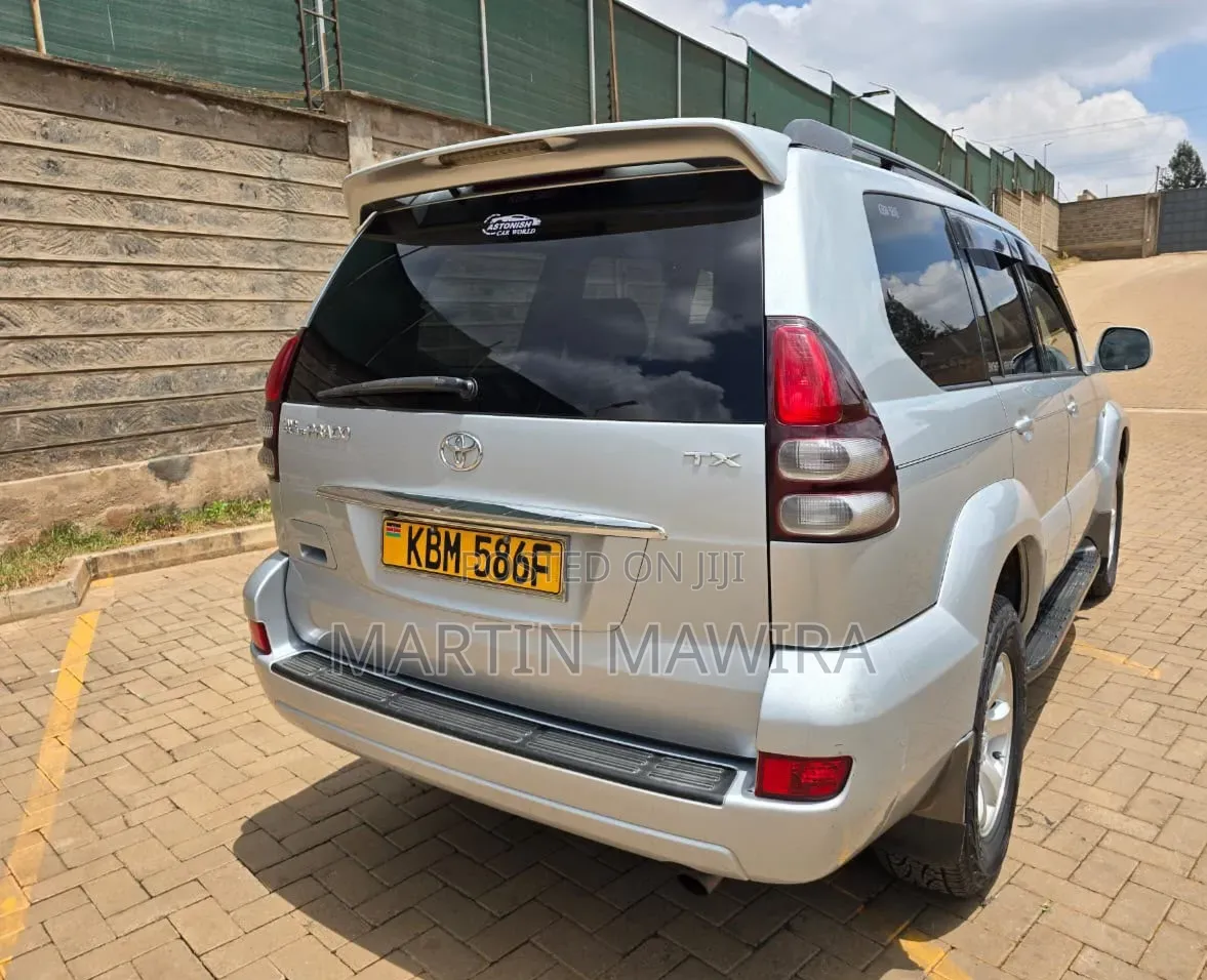 Toyota Land Cruiser Prado 2004 Silver