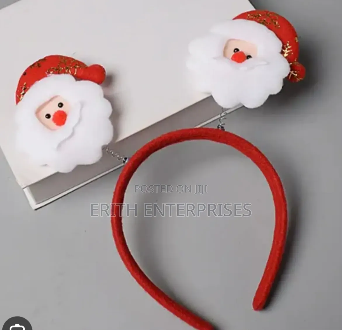 Christmas Festive Red Headbud