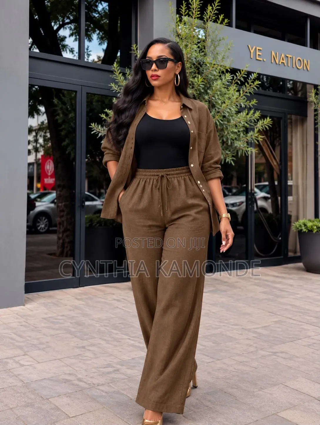 Linen Three Piece Set