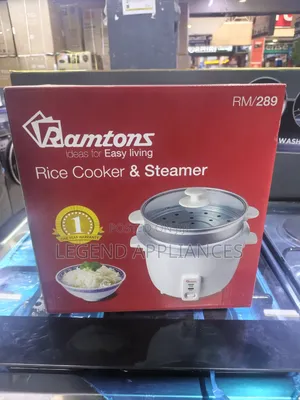 Ramtons Rice Cooker and Steamer (RM/289)