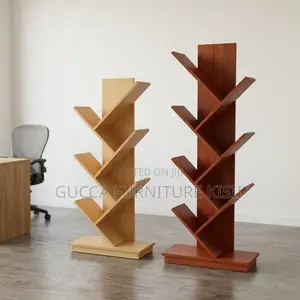 Vertica Wooden Tree Bookshelf