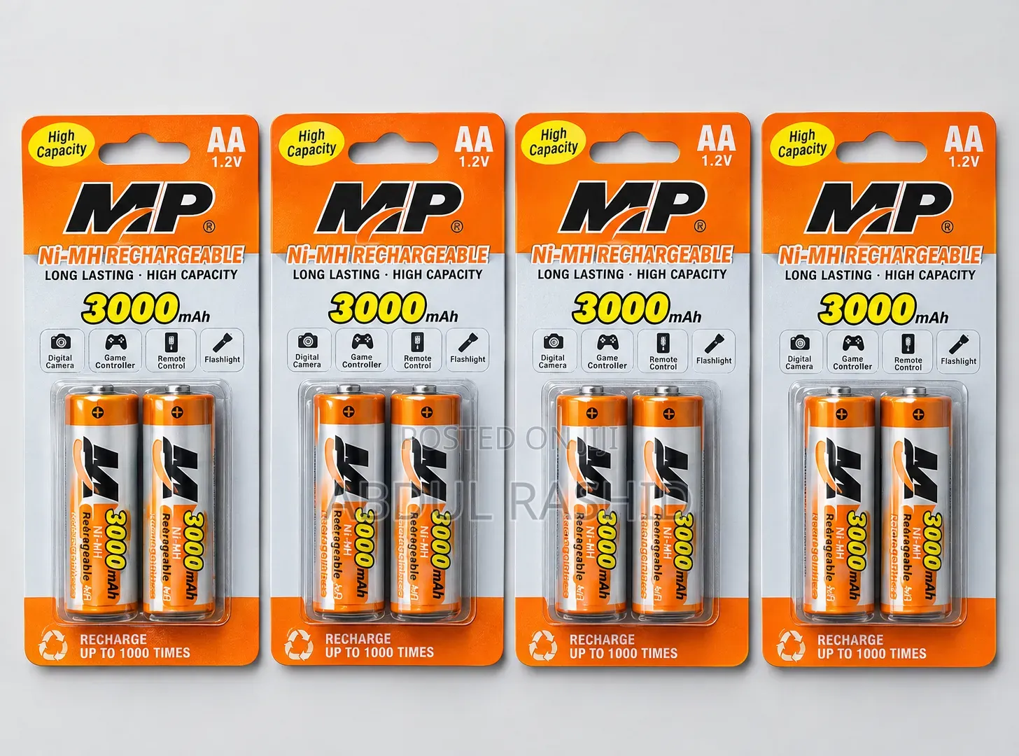 MP Rechargeable Batteries AA
