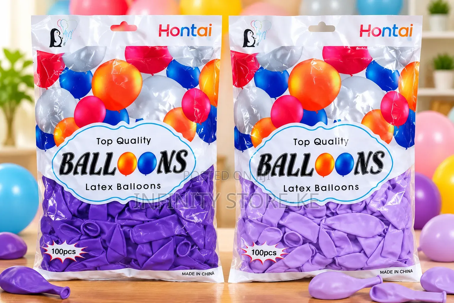 Colourful Latex Party Balloons 100 PCS