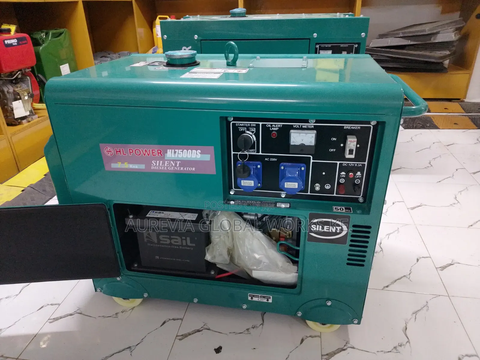 Hl7500ds Silent Diesel Generator