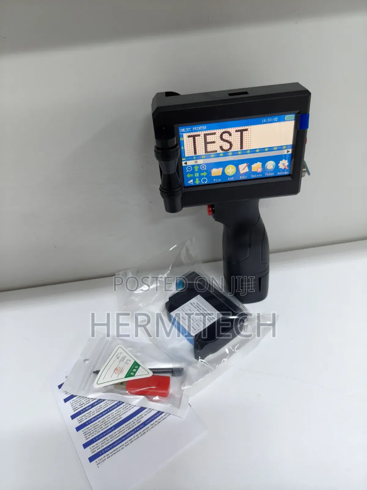 Handheld Inkjet Coding Printer for Manufacturing and Packaging