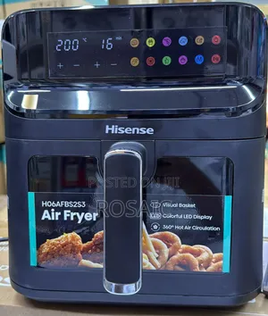 6.3 Litres Hisense Single Basket Air Fryers