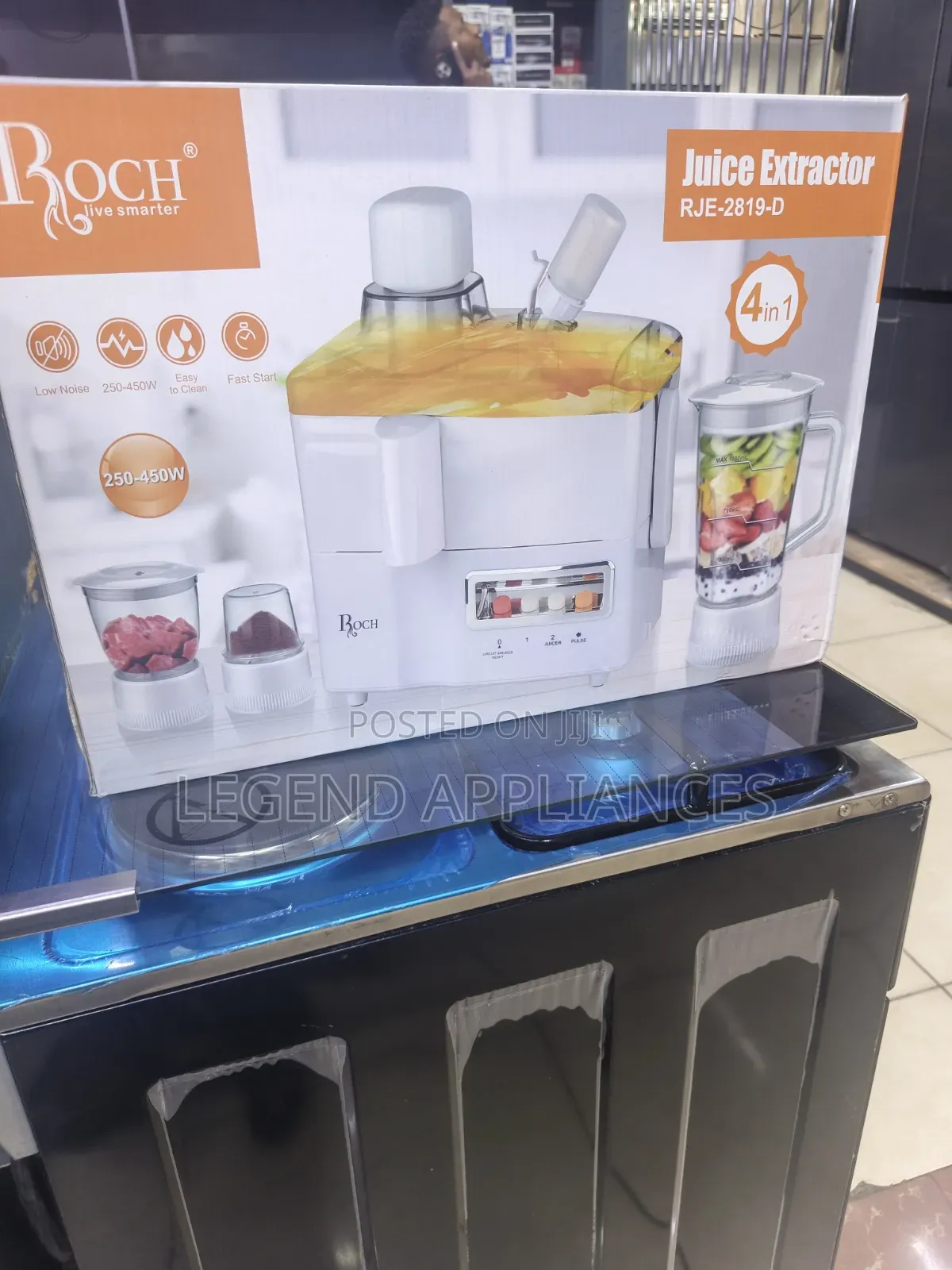 Roch 4 in 1 Juice Extractor ( RJE19-D)