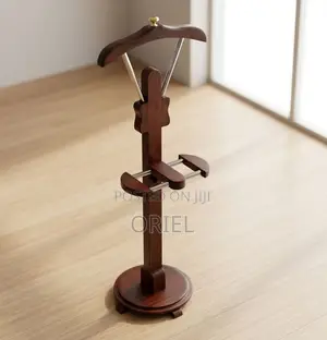 Wooden Mahogany Office Coat Hanger : Coat Stand