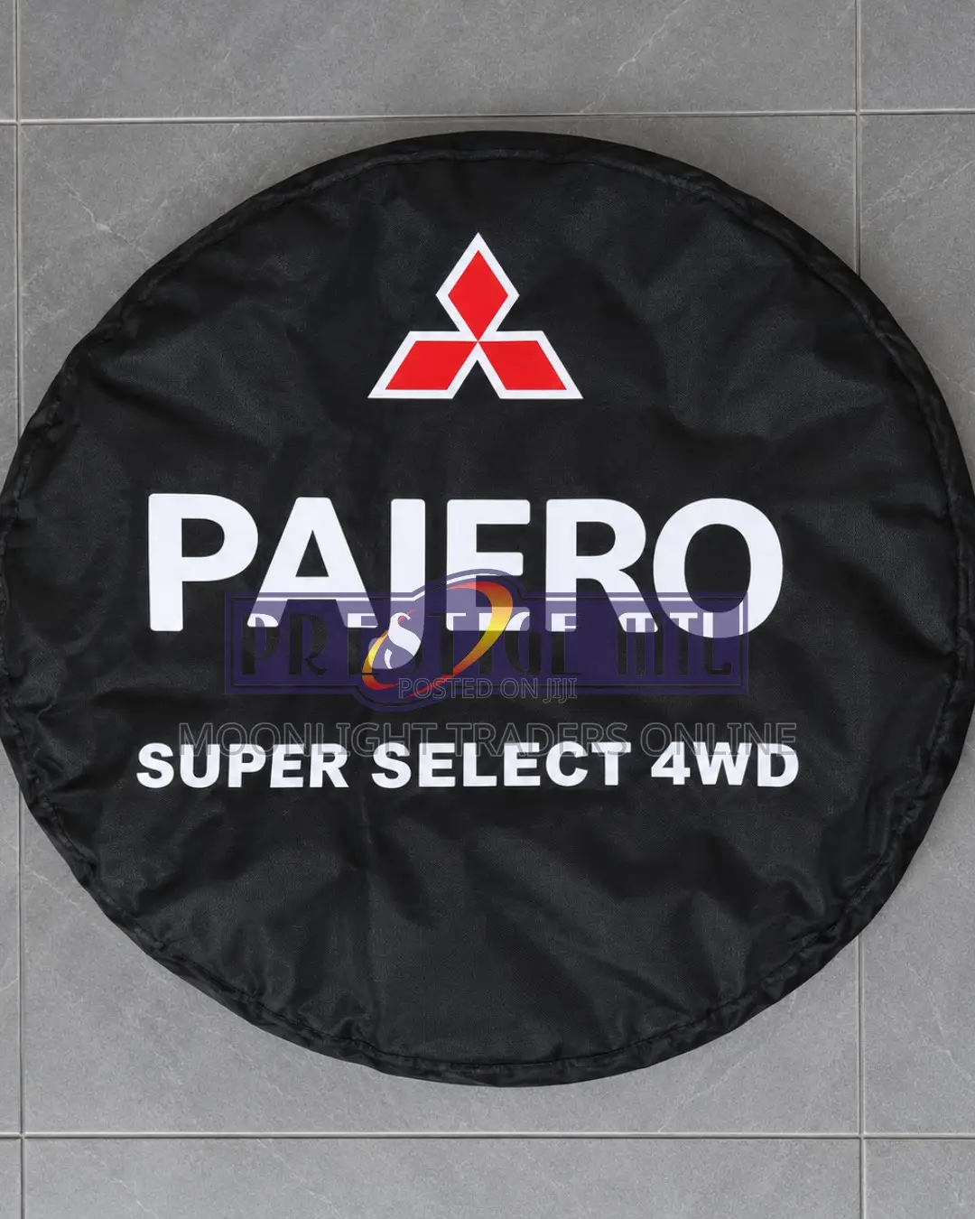 Mitsubishi Pajero Spare Tyre Cover Leather