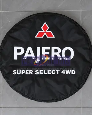 Mitsubishi Pajero Spare Tyre Cover Leather