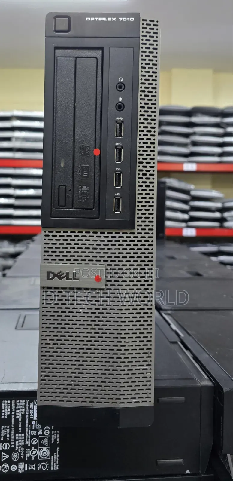 Desktop Computer Dell OptiPlex 7010 4GB Intel Core i5 HDD 500GB