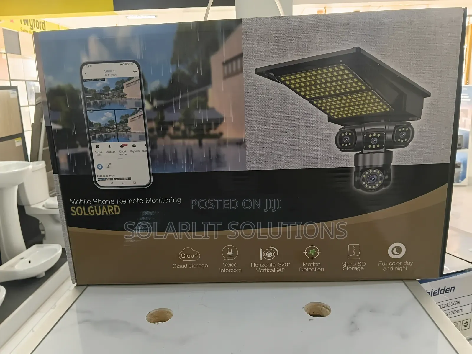 SolGuard Homesmart AoV 4g Cam and Street Lamp