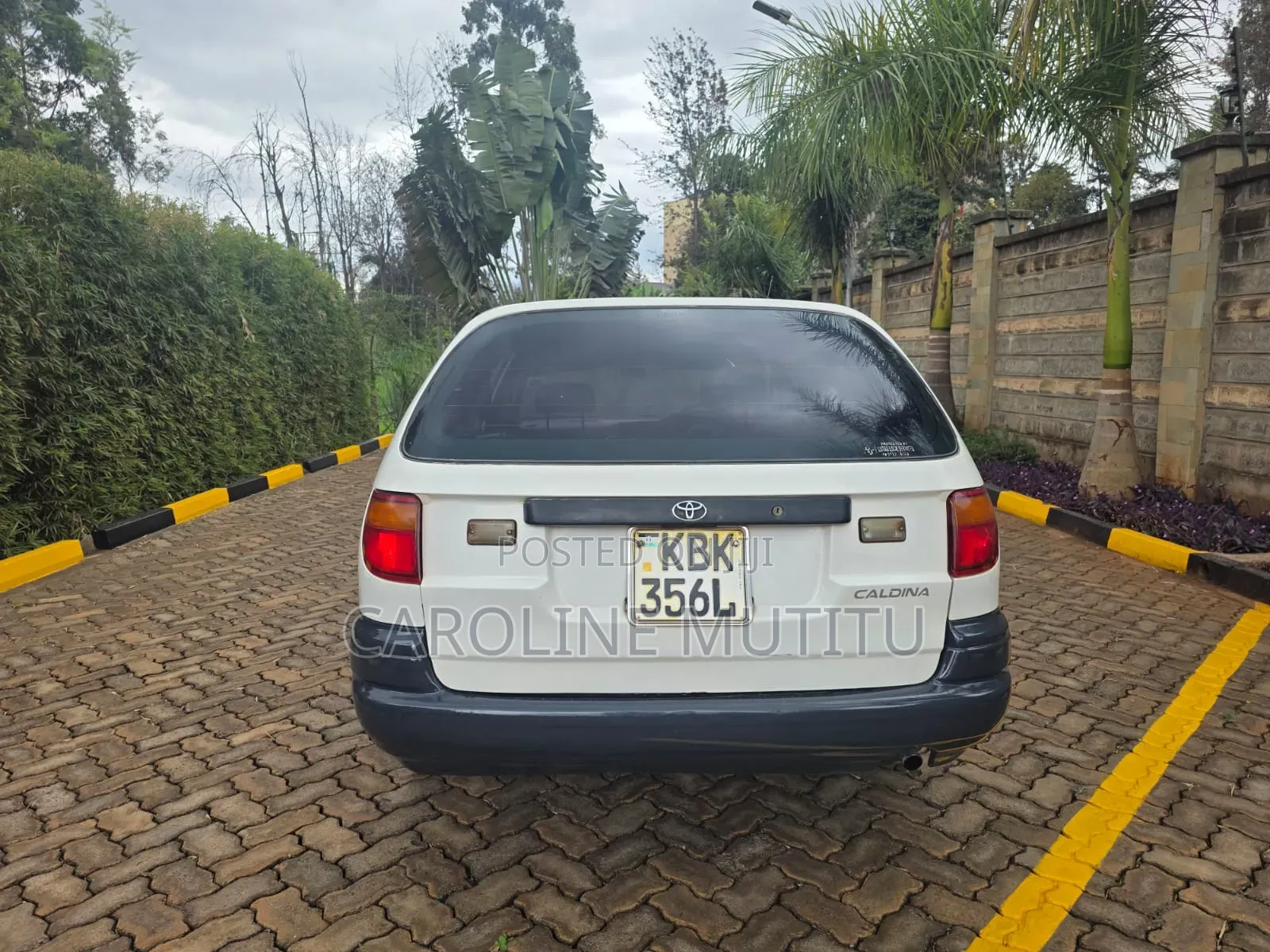 Toyota Caldina 2005 White