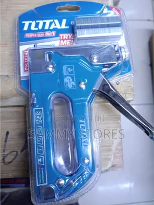 TOTAL 3-in-1 Upholstery and Carpentry Staple Gun