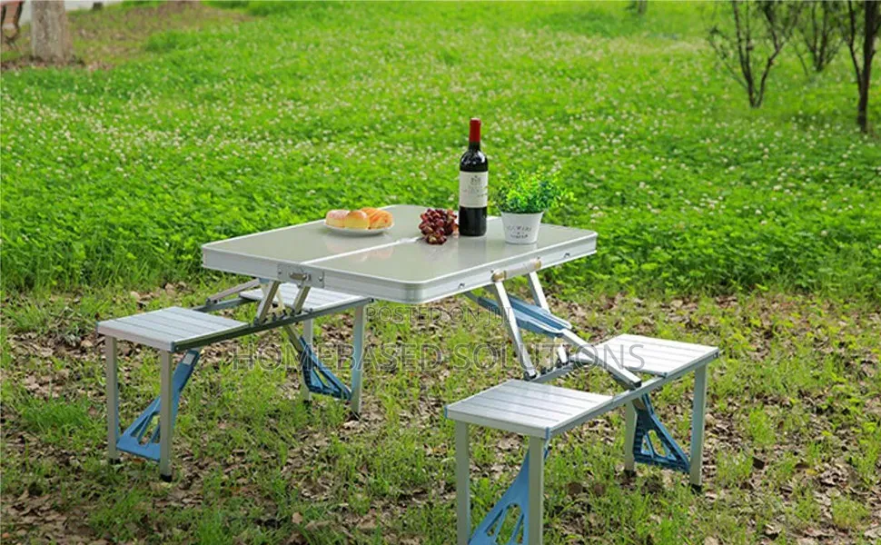 Foldable Aluminium Picnic Table