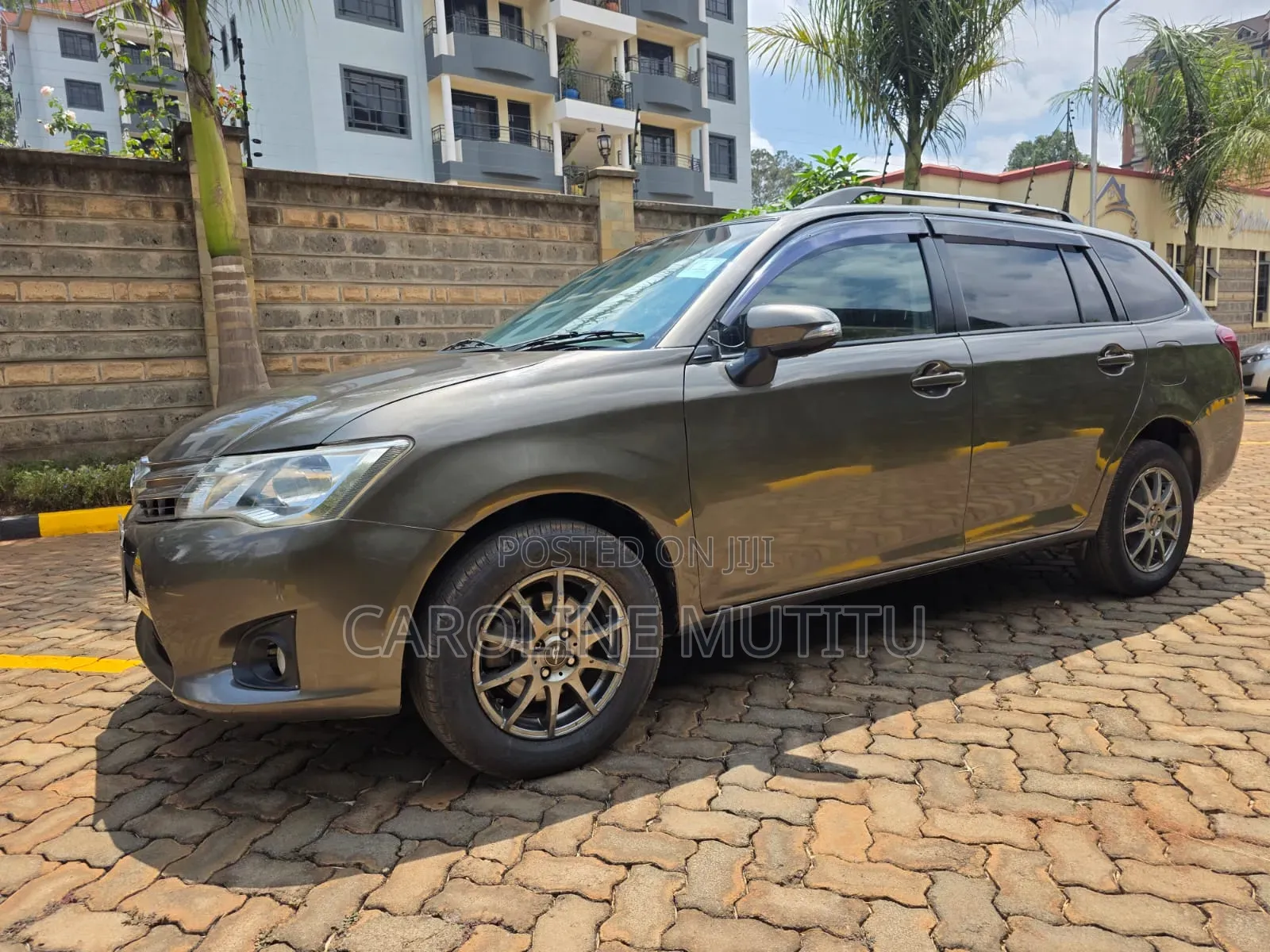 Toyota Corolla Fielder 2012 Brown