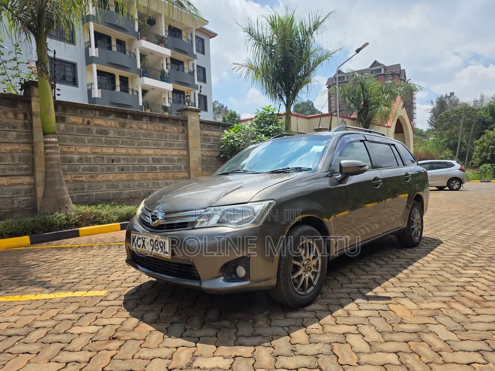 Toyota Corolla Fielder 2012 Brown