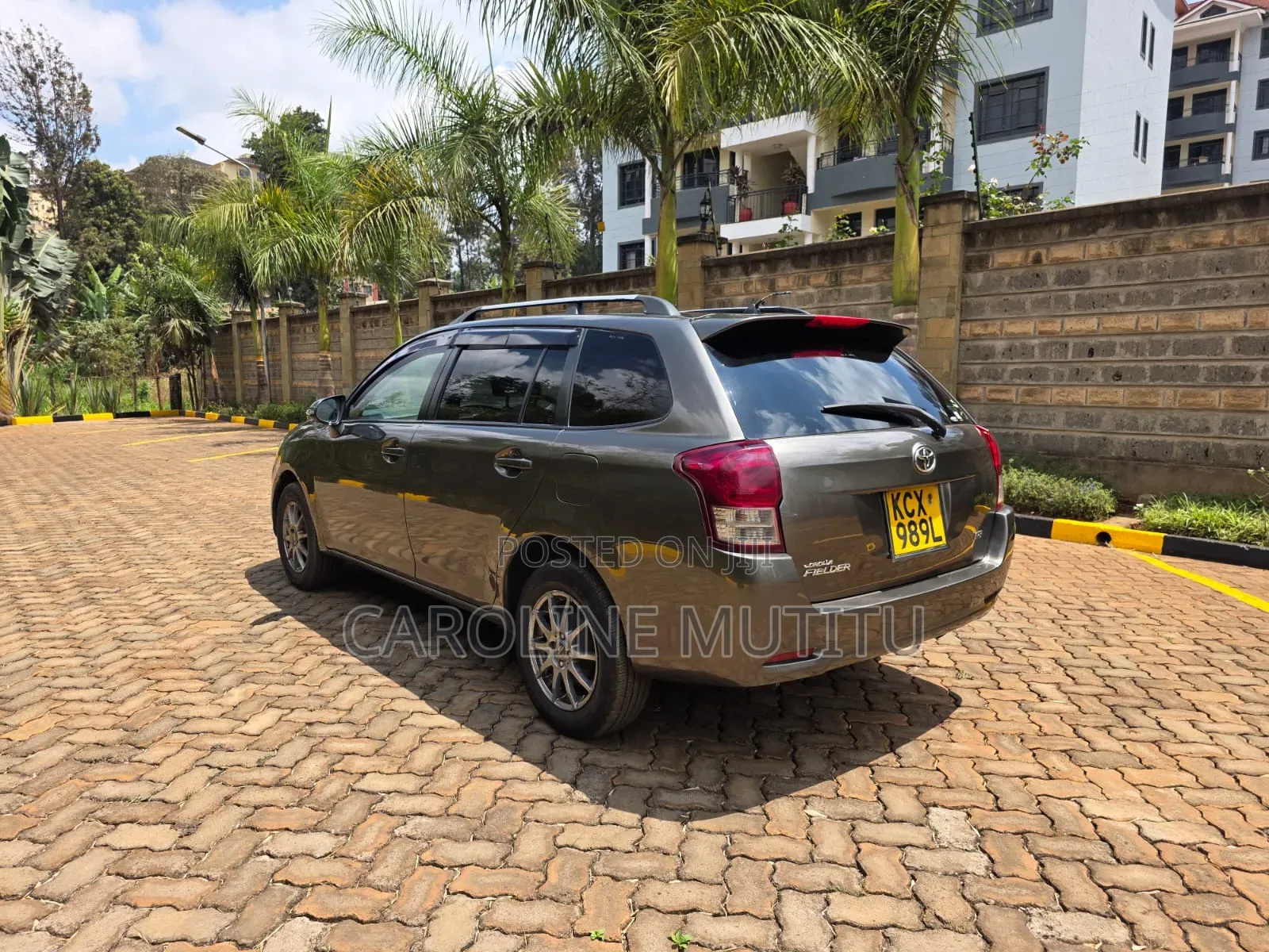 Toyota Corolla Fielder 2012 Brown
