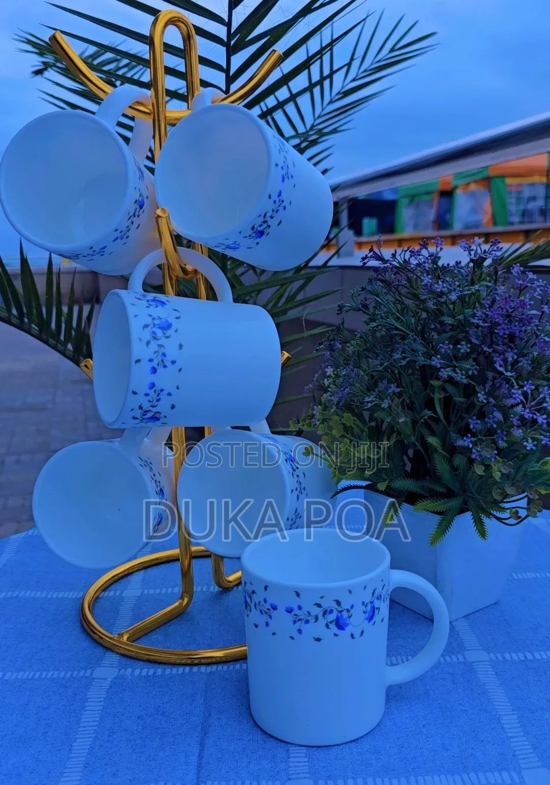 White Cups 6 PCS