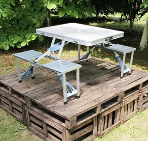 Aluminum Picnic Table Set