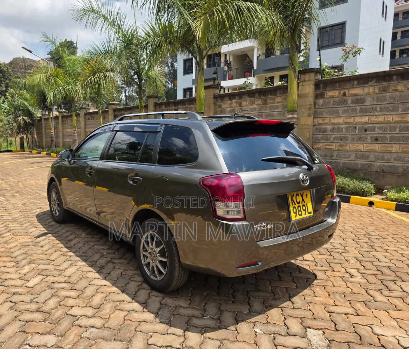 Toyota Corolla Fielder 2014 Gray