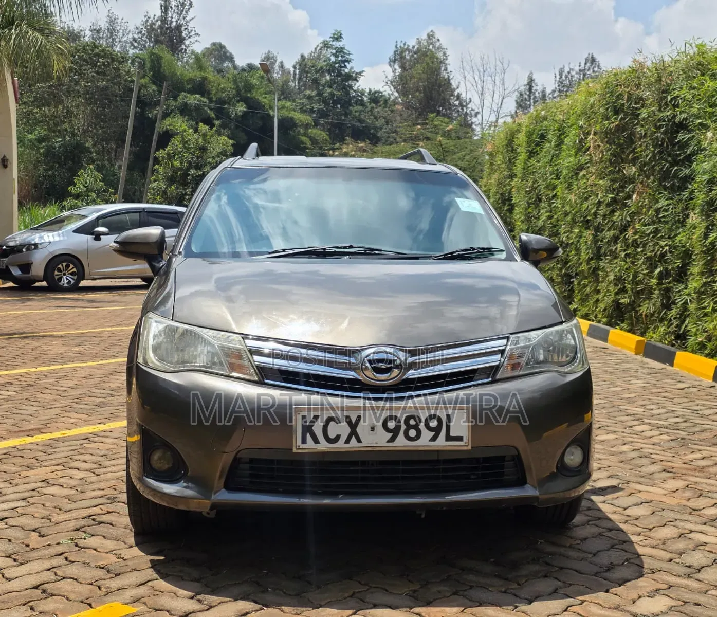 Toyota Corolla Fielder 2014 Gray