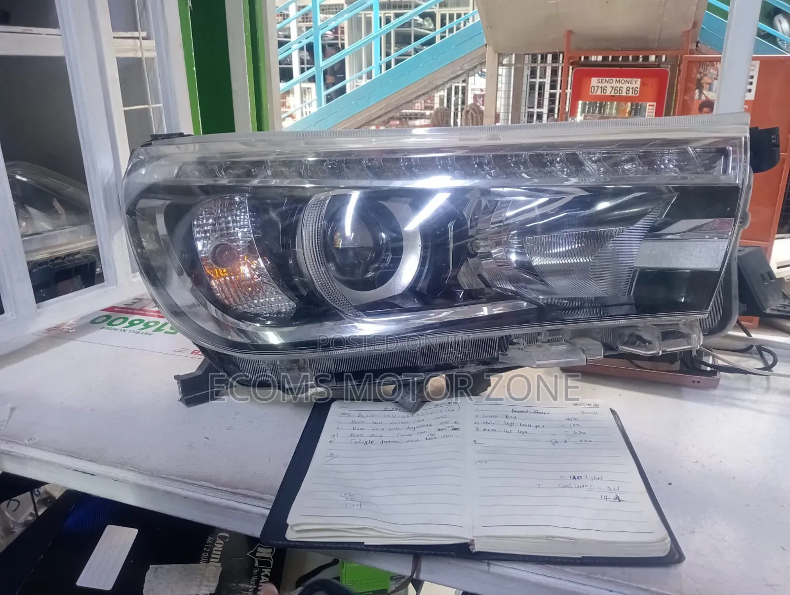 Toyota Revo 2015 Headlight