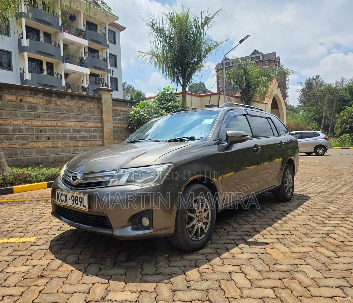 Toyota Corolla Fielder 2014 Gray
