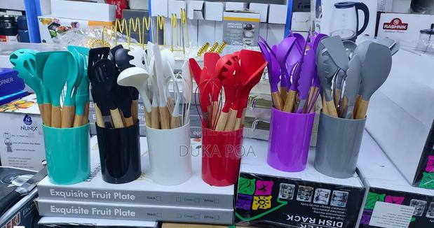 Silicon Spoons 12pcs - main view