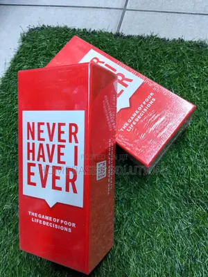 Never Have I Ever Game Cards