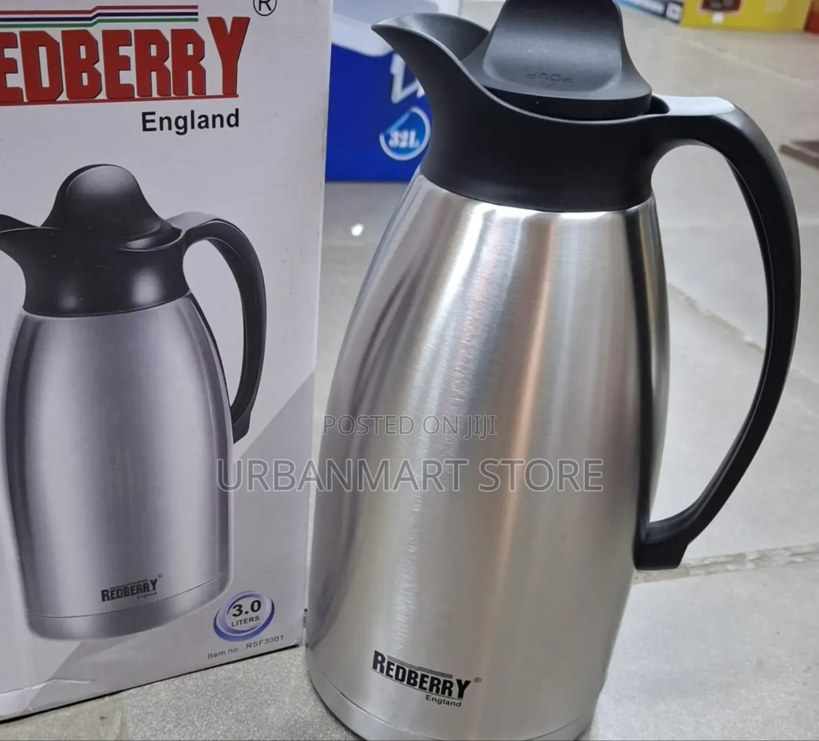 Redberry 3L Vacuum Flask