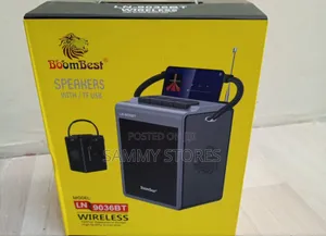 BoomBest LN-9036 Portable Music Speaker for Indoor Outdoor Use