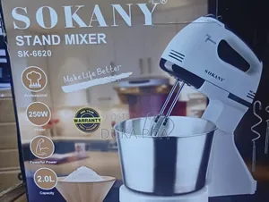 Sokany Stand Mixer With Bowl 2.0L
