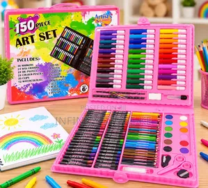 Kids 150Pcs Art and Craft Set Drawing Coloring Painting