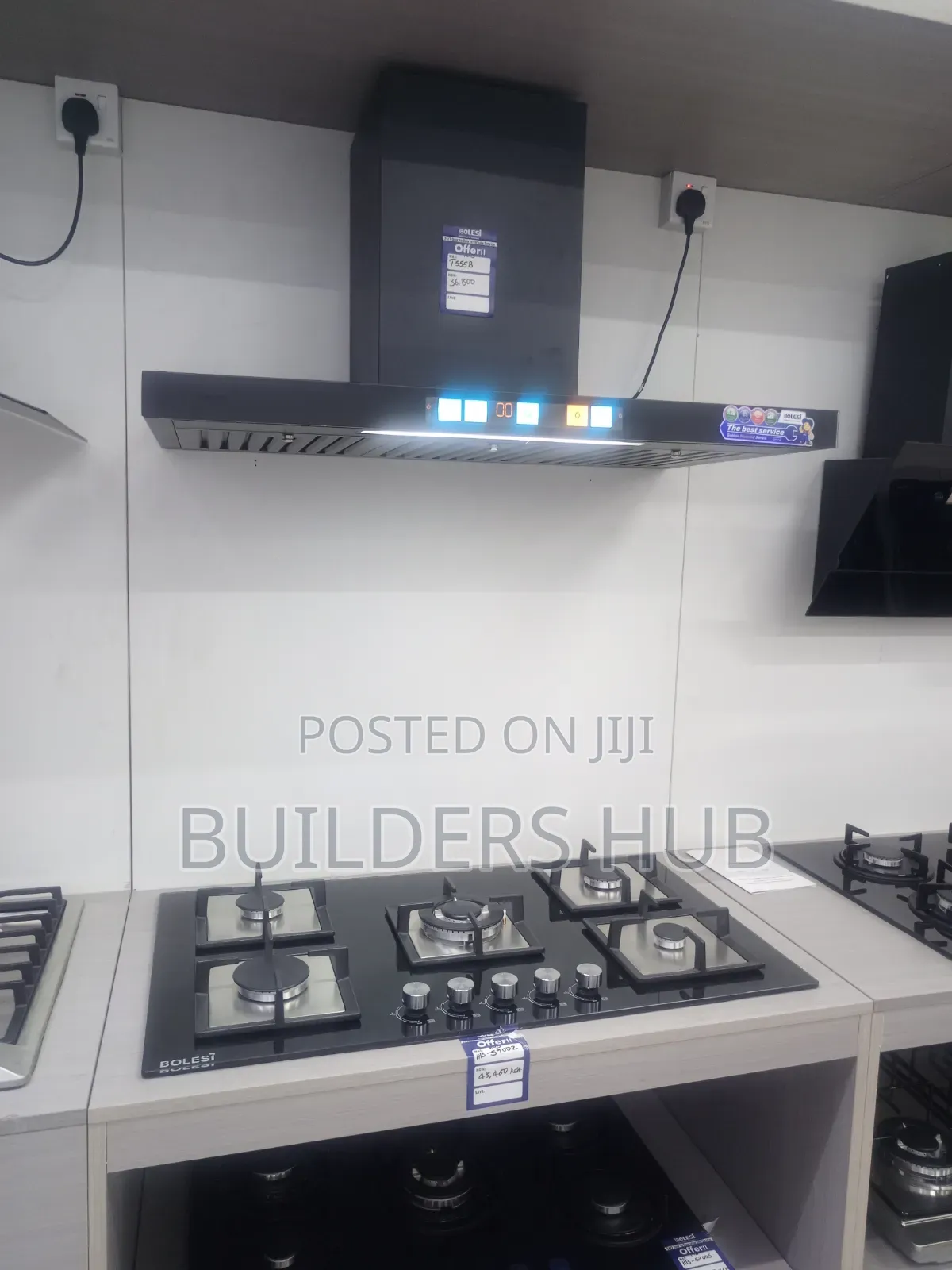 BOLESI 5 Burner Gas Cooker Luxury Kitchen Range